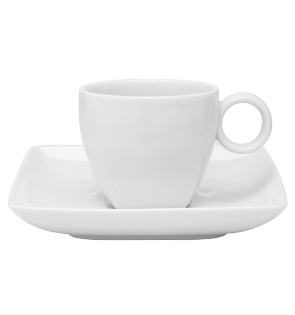 Large Coffee Cup & Saucer