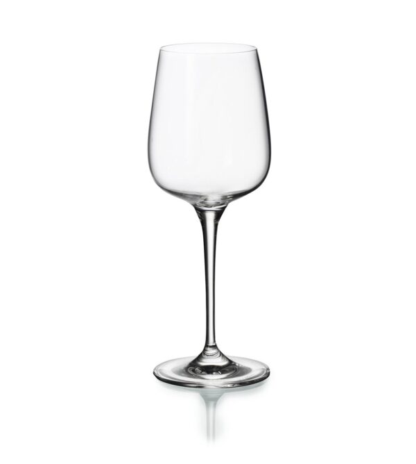 Set with 4 White Wine Goblets