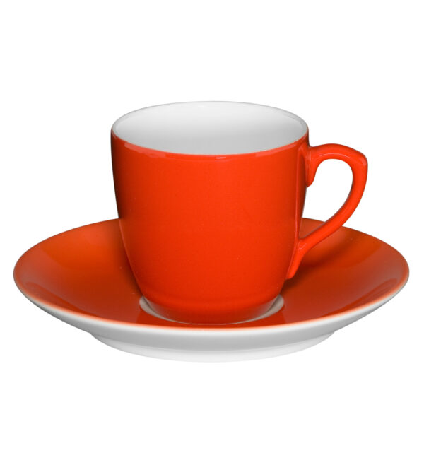 Set of 4 Coffee Cup & Saucer