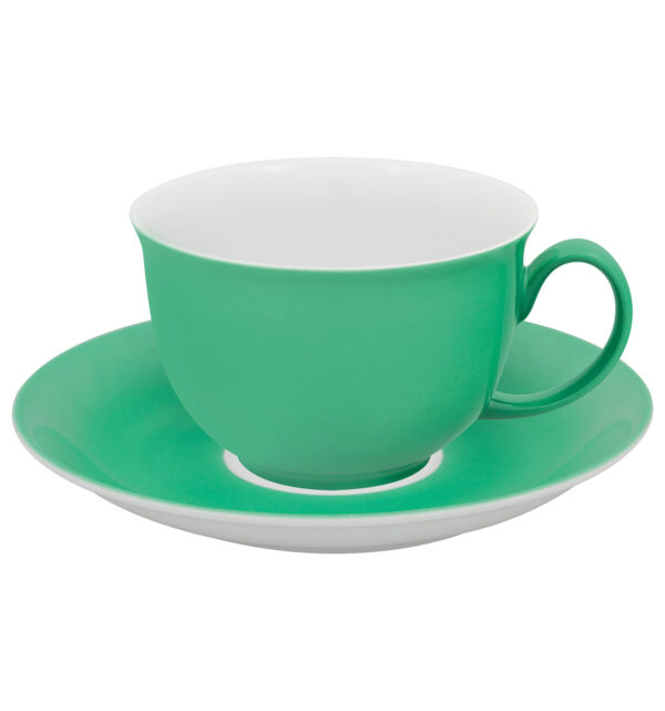 Set of 4 Breakfast Cup & Saucer