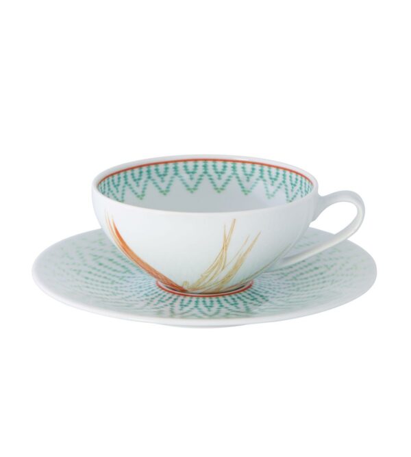 Tea Cup and Saucer ( Set Of 4 )