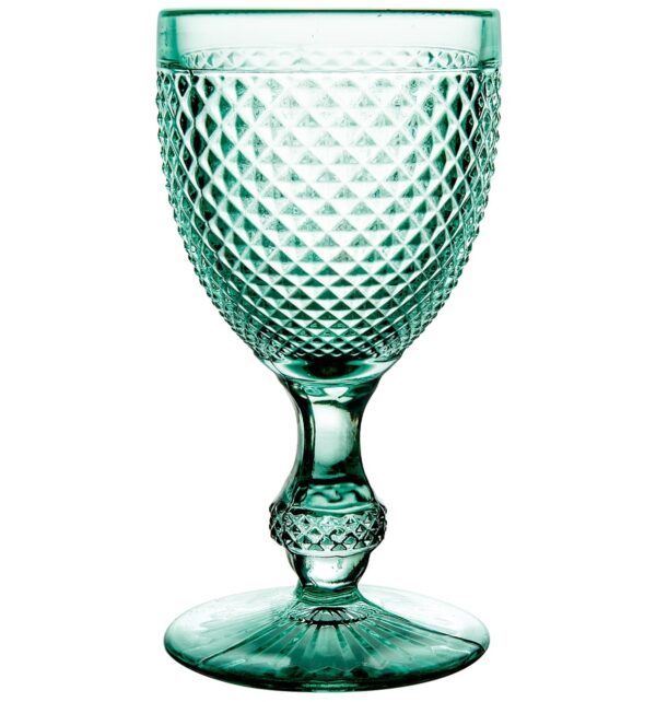 Set with 4 Water Goblets Mint Green