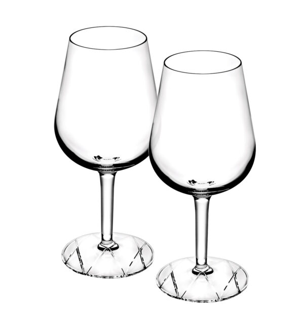 Set with 2 White Wine Goblets