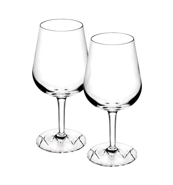 Set with 2 Red Wine Goblets