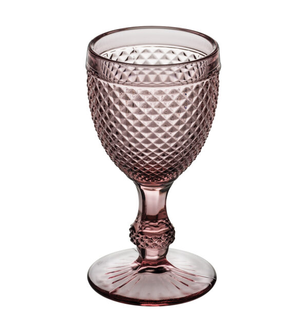 Set with 4 Water Goblets Pink