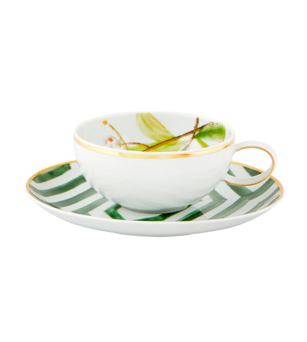 Tea cup and saucer ( Set Of 4 )