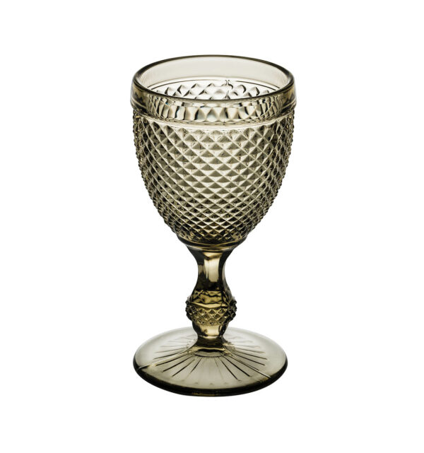 Set with 4 Water Goblets Brown