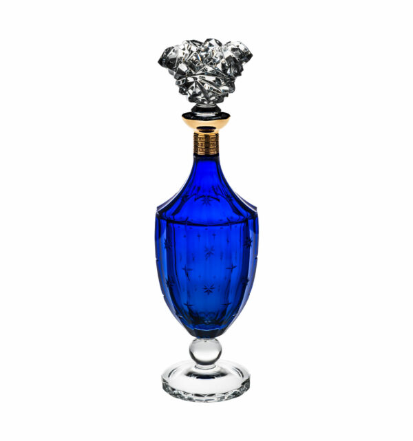 Case with Blue Decanter