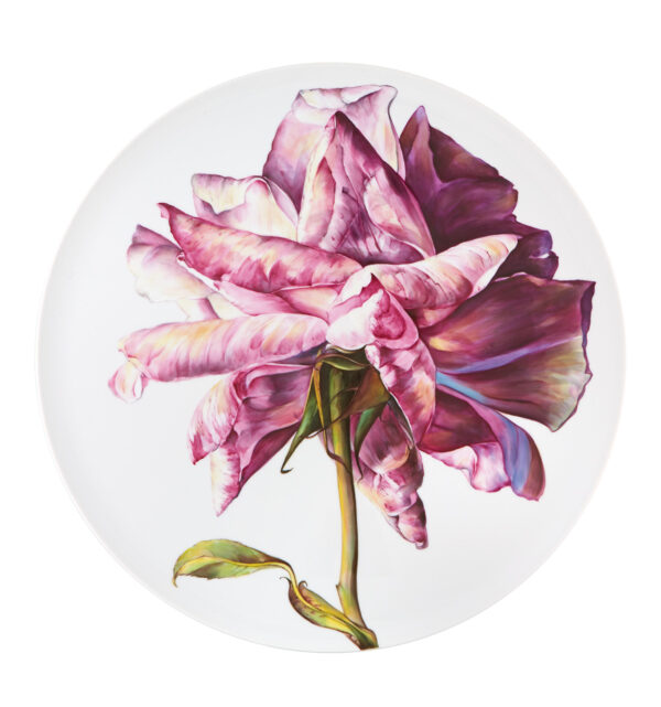 Plate Rose