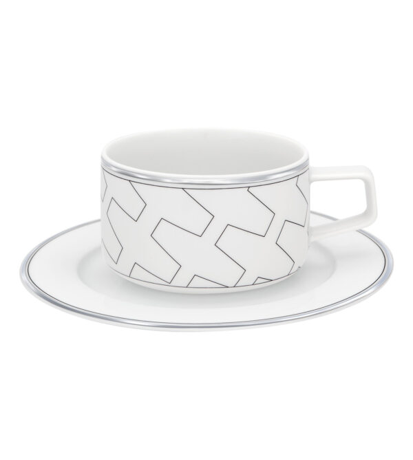 Tea Cup & Saucer ( Set Of 4 )