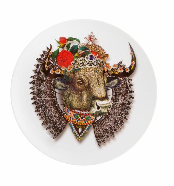 Dessert Plate Monseigneur Bull