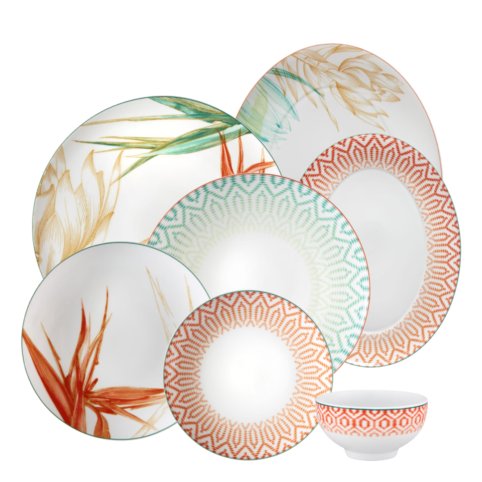 35 Piece Dinner Set 8 People Vista Alegre India