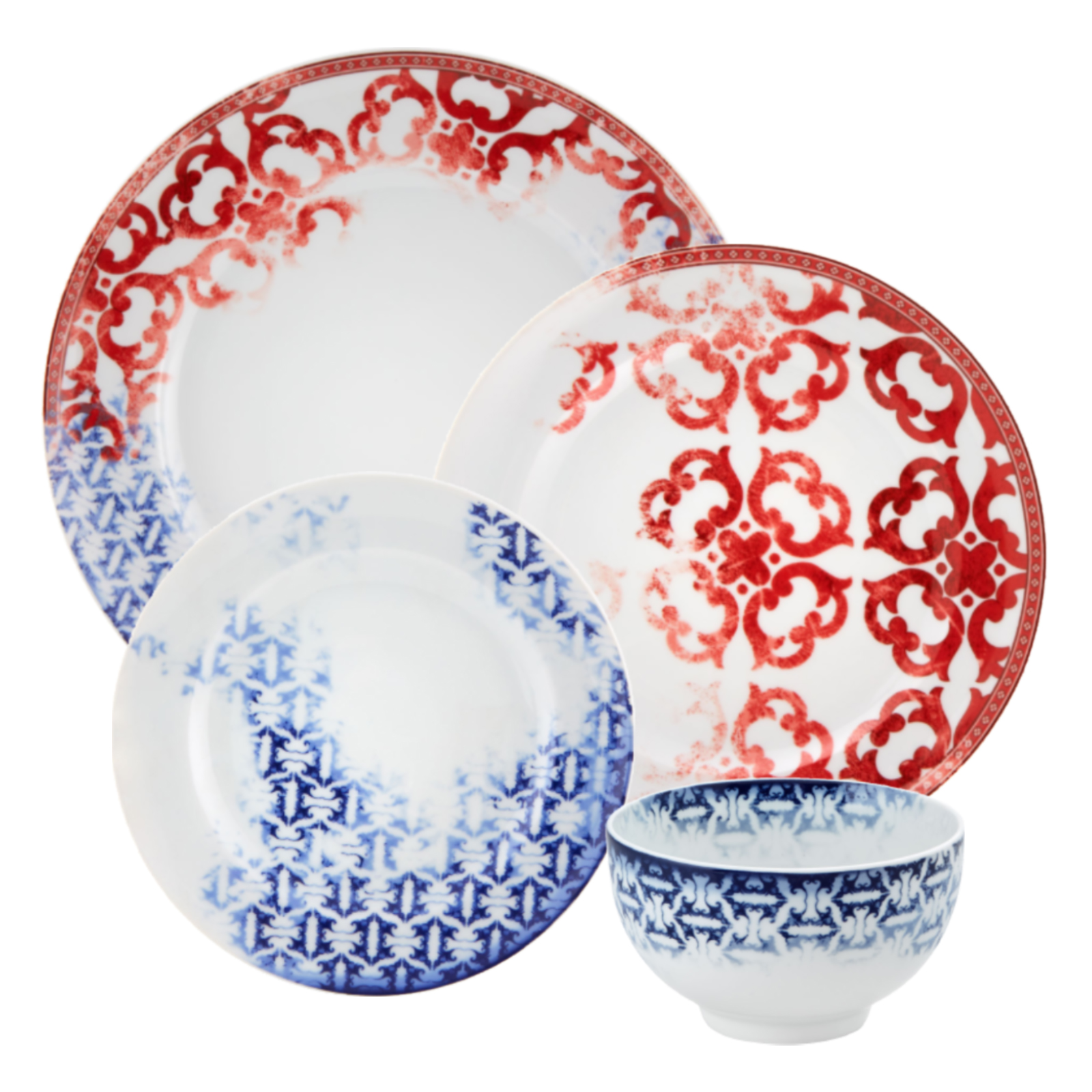 4 Piece Plate Setting Vista Alegre India