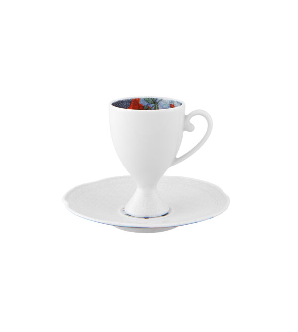 Set of 4 Coffee cup & saucer
