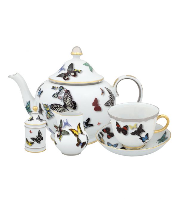 Butterfly Tea Set 9 Piece