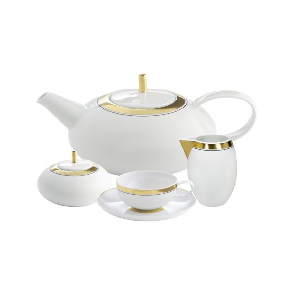 Domo Gold Tea Set 15 Piece