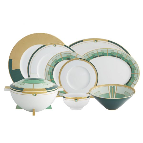 Emerald Dinner Set - 6 People