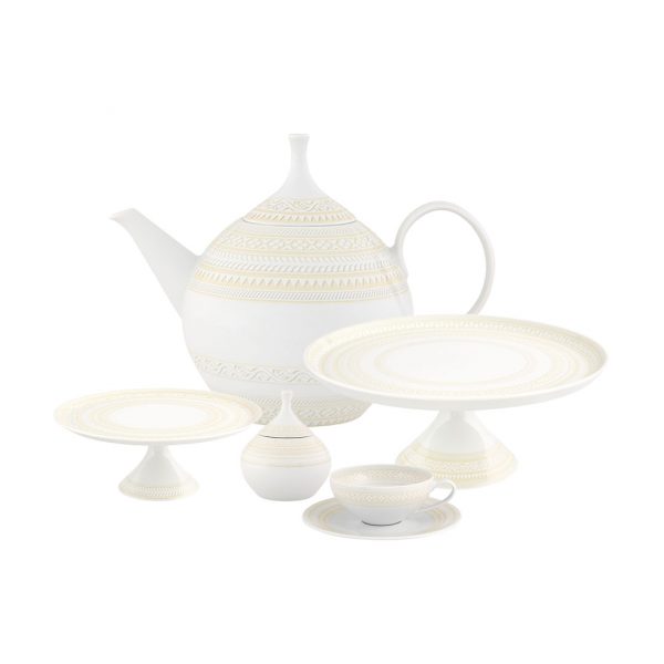 Ivory Tea Set 5 Piece